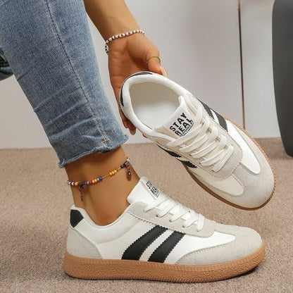 Marvella | Casual Gum Sole Sneakers