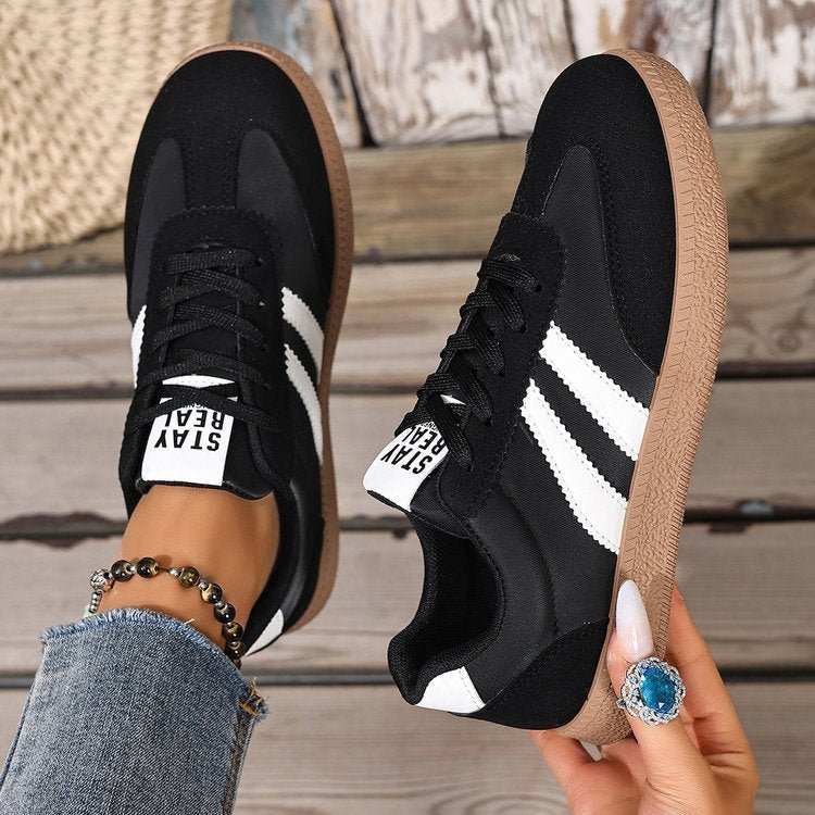 Marvella | Casual Gum Sole Sneakers