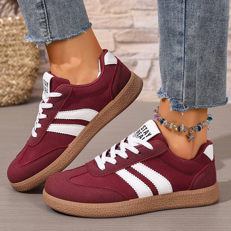 Marvella | Casual Gum Sole Sneakers