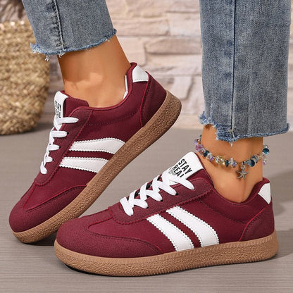 Marvella | Casual Gum Sole Sneakers