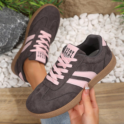 Marvella | Casual Gum Sole Sneakers