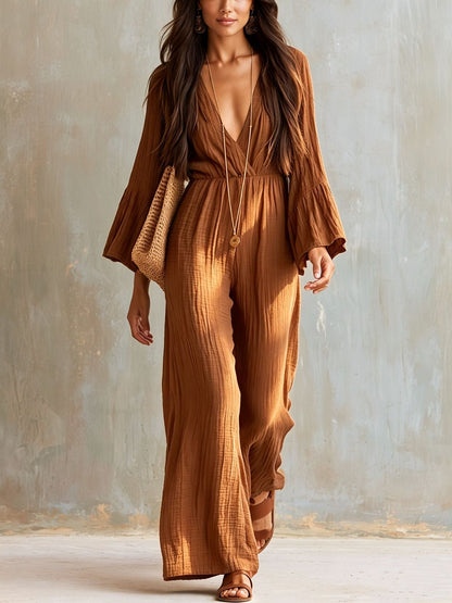 Helenna | Flowy Palazzo Jumpsuit