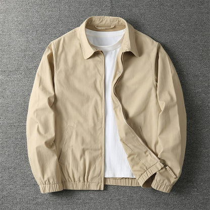 Caleb | Classic Zip Front Casual Jacket
