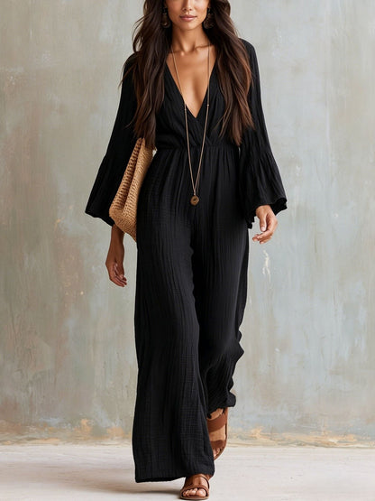 Helenna | Flowy Palazzo Jumpsuit