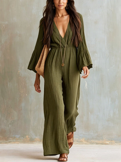 Helenna | Flowy Palazzo Jumpsuit