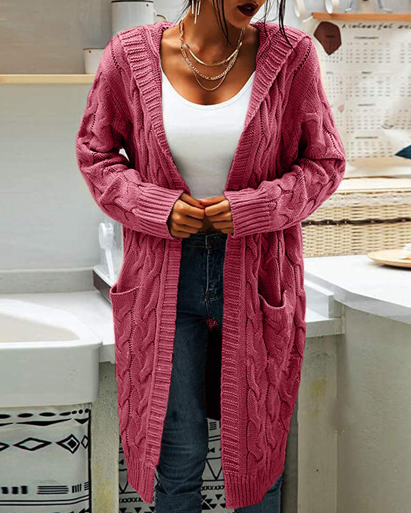 Kessara | Cozy Open Front Pocket Cardigan