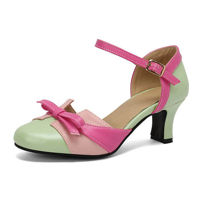Cecily | Vintage Inspired Bow Heels