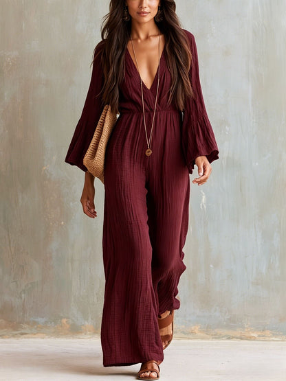 Helenna | Flowy Palazzo Jumpsuit