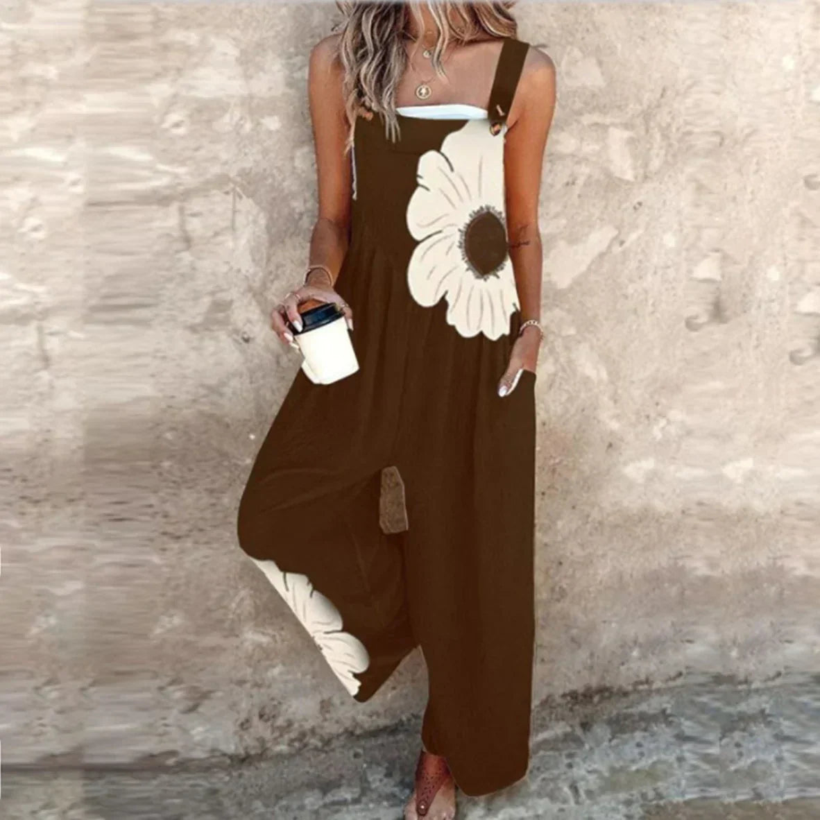 Fiorabelle | Botanical Wide Leg Jumpsuit