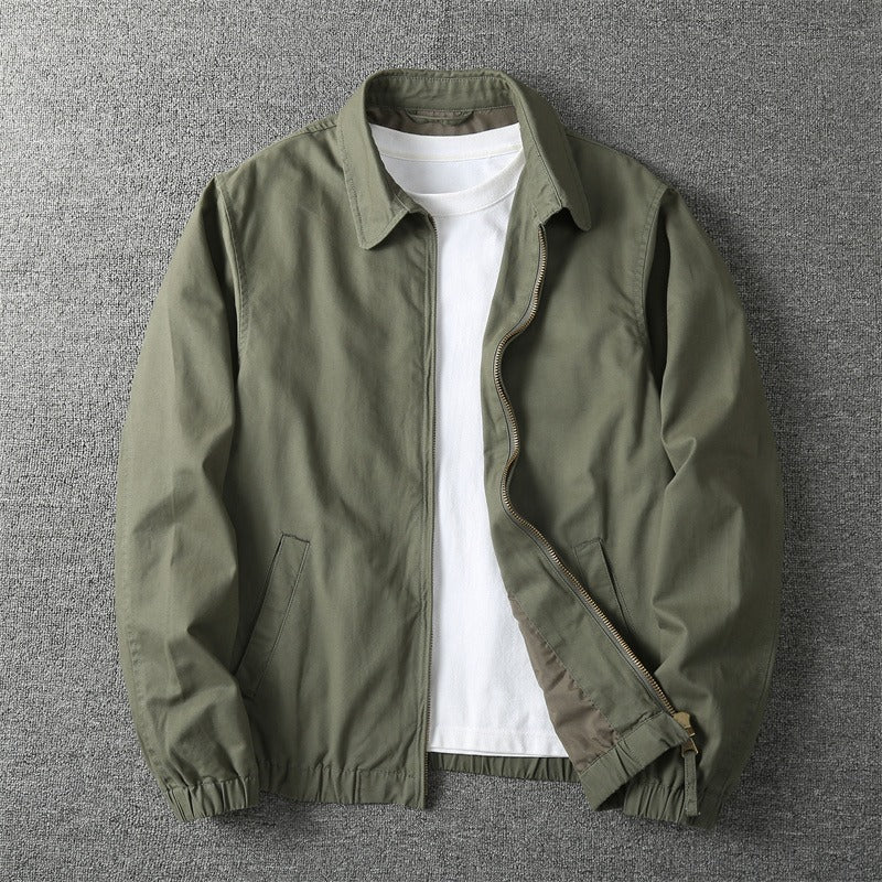 Caleb | Classic Zip Front Casual Jacket
