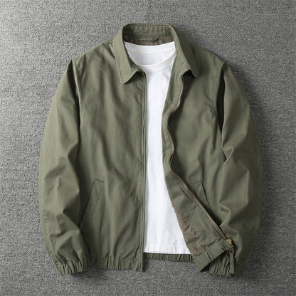 Caleb | Classic Zip Front Casual Jacket