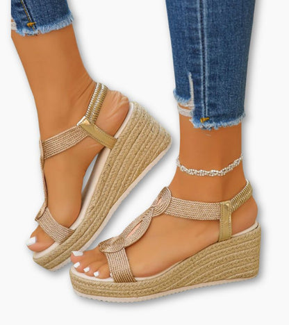 Tahlisse | Cushioned Summer Platform Sandals