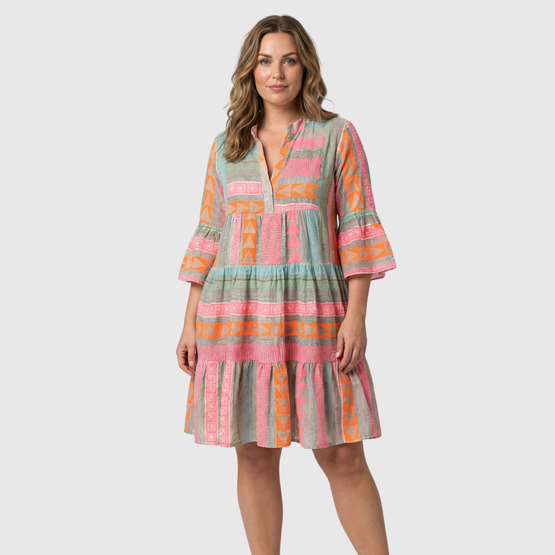 Olivienne | Relaxed Boho Smock Dress