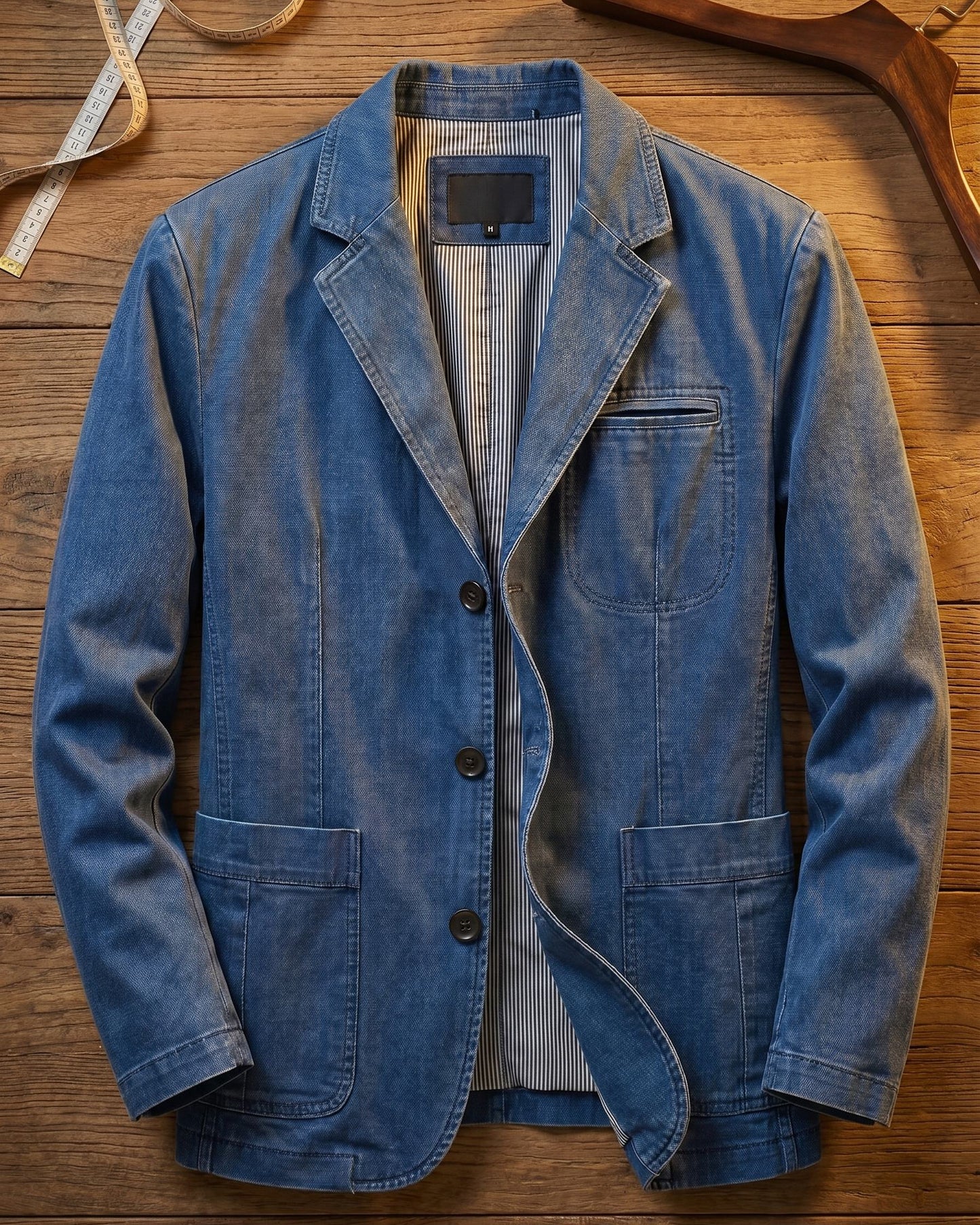 Corvessian | Button Front Smart Fit Jacket