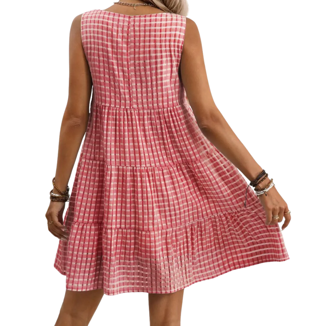 Valora | Breezy Textured Day Dress