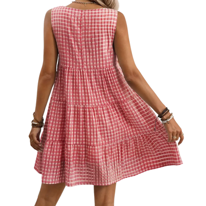 Valora | Breezy Textured Day Dress