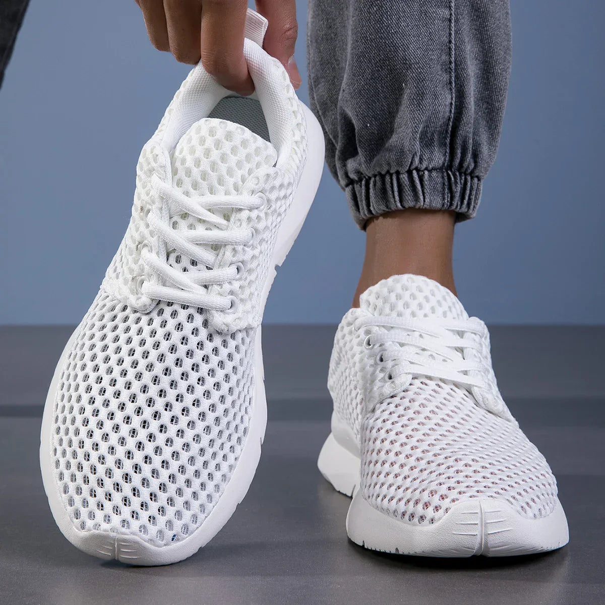 Taliah | Breathable Knit Walking Shoes