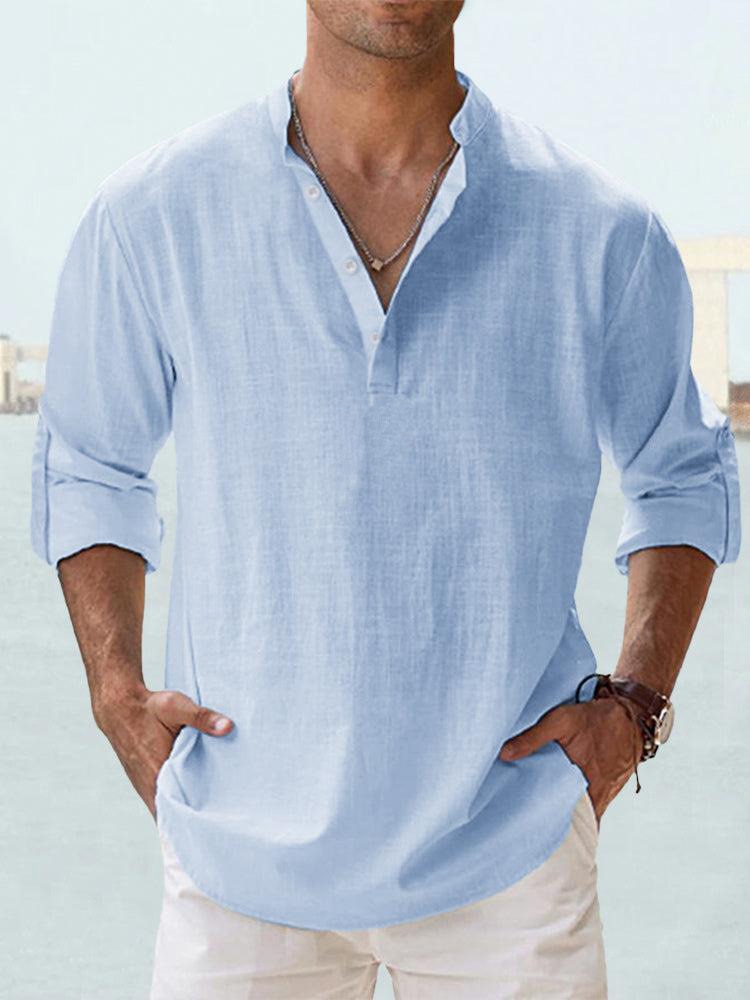 Caldwell | Lightweight Beach Linen Shirt