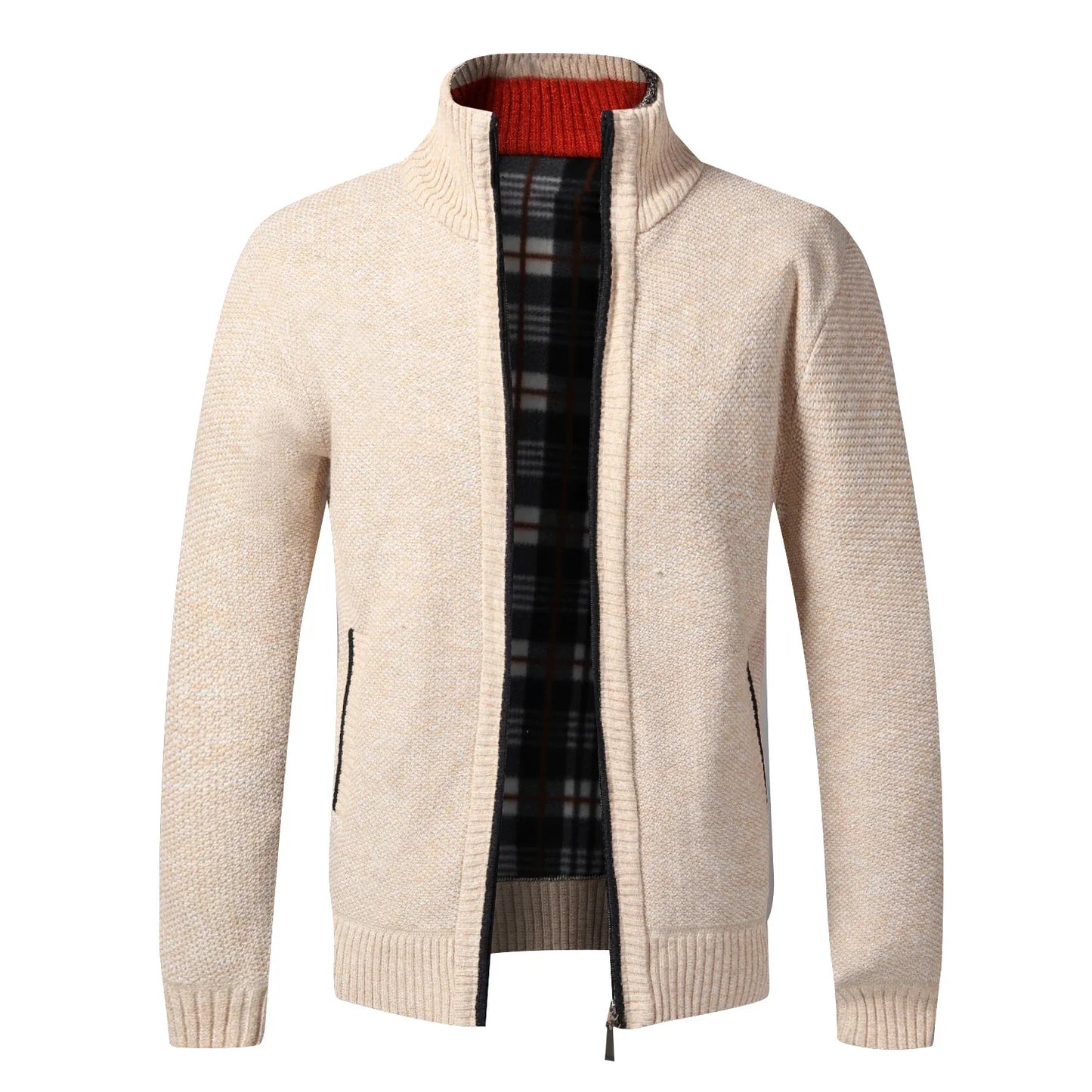 Xavian | Premium Mock Neck Knit Jacket