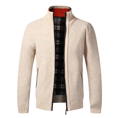 Xavian | Premium Mock Neck Knit Jacket