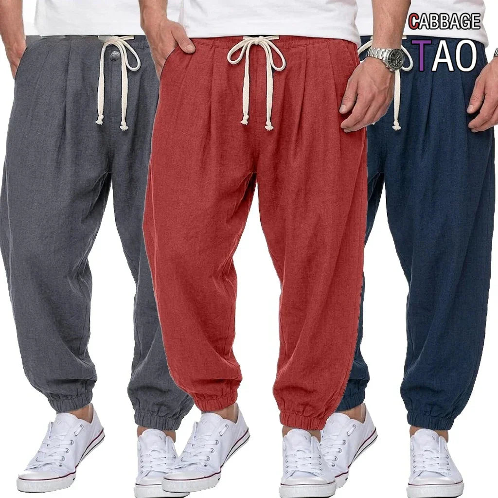 Jace | Relaxed Drawstring Tapered Pants