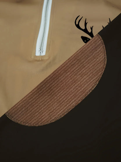 Ingram | Heritage Deer Print Pullover