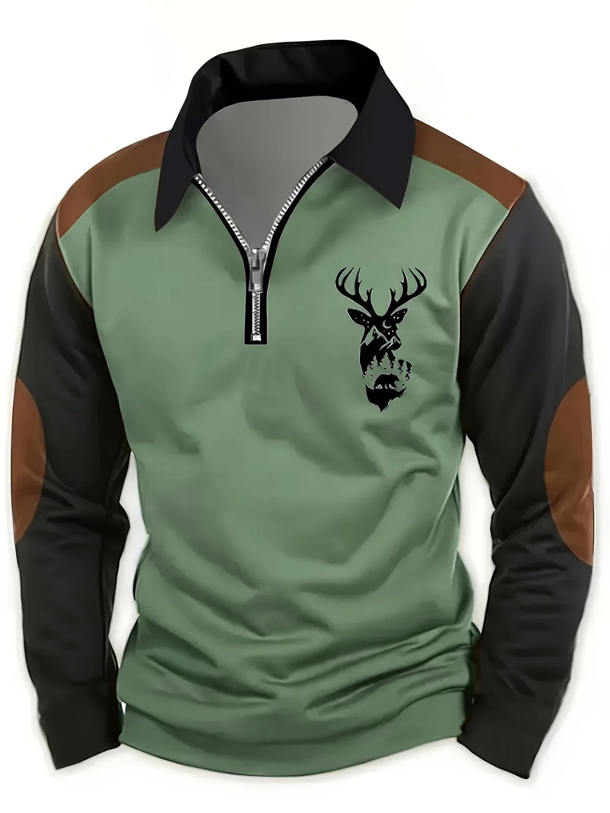 Ingram | Heritage Deer Print Pullover