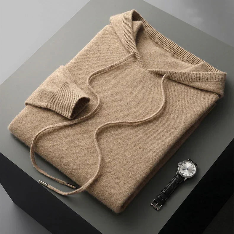 Callum | Lightweight Knit Hoodie