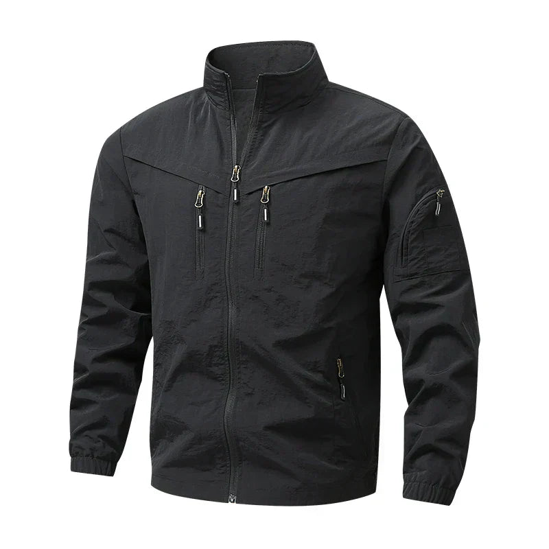 Kaelvorn | Stand Collar Tactical Windbreaker