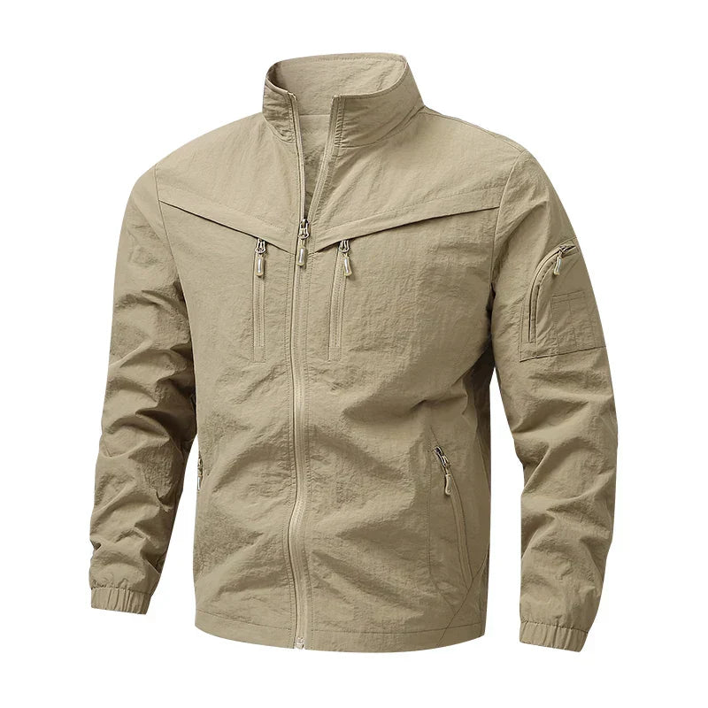 Kaelvorn | Stand Collar Tactical Windbreaker