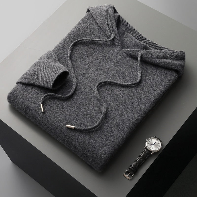 Callum | Lightweight Knit Hoodie