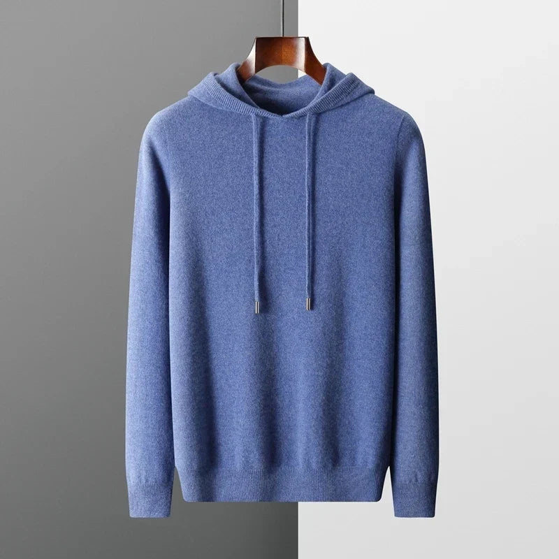 Callum | Lightweight Knit Hoodie
