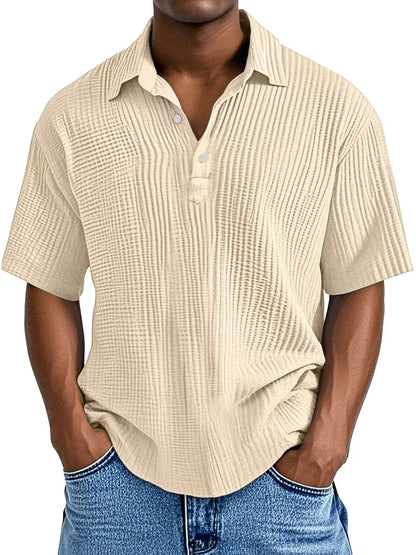 Jorvik | Lightweight Button Neck Polo