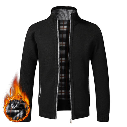Xavian | Premium Mock Neck Knit Jacket