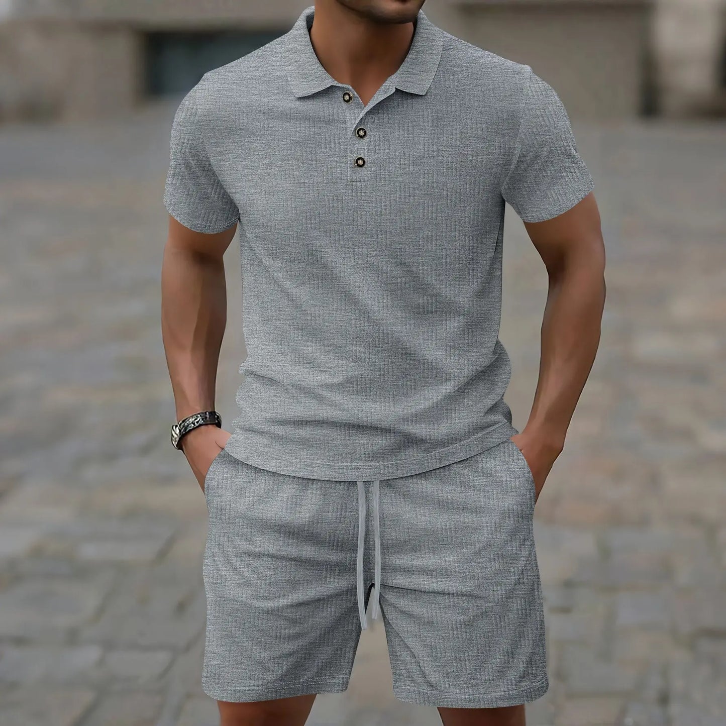 Dominic | Lightweight Casual Two Piece Set