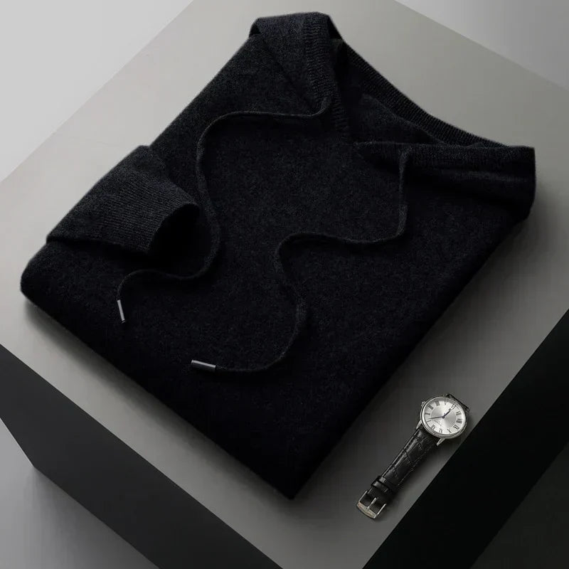 Callum | Lightweight Knit Hoodie