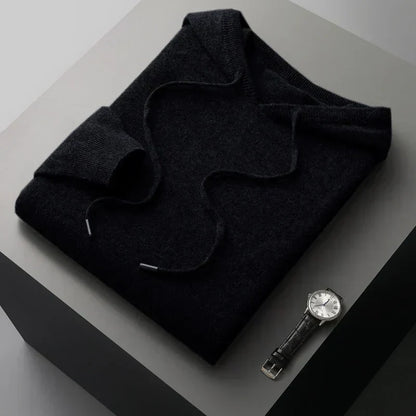 Callum | Lightweight Knit Hoodie