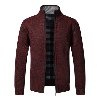 Xavian | Premium Mock Neck Knit Jacket