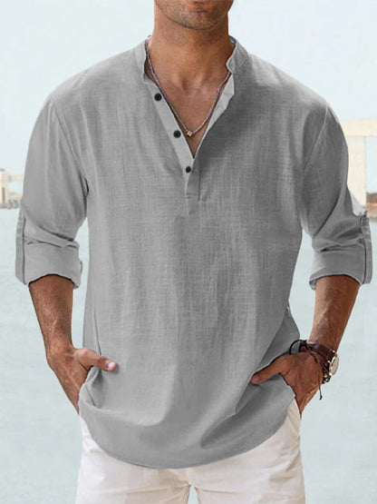 Caldwell | Lightweight Beach Linen Shirt