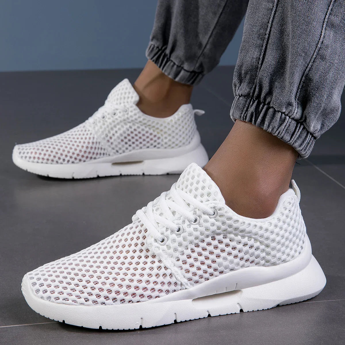 Taliah | Breathable Knit Walking Shoes