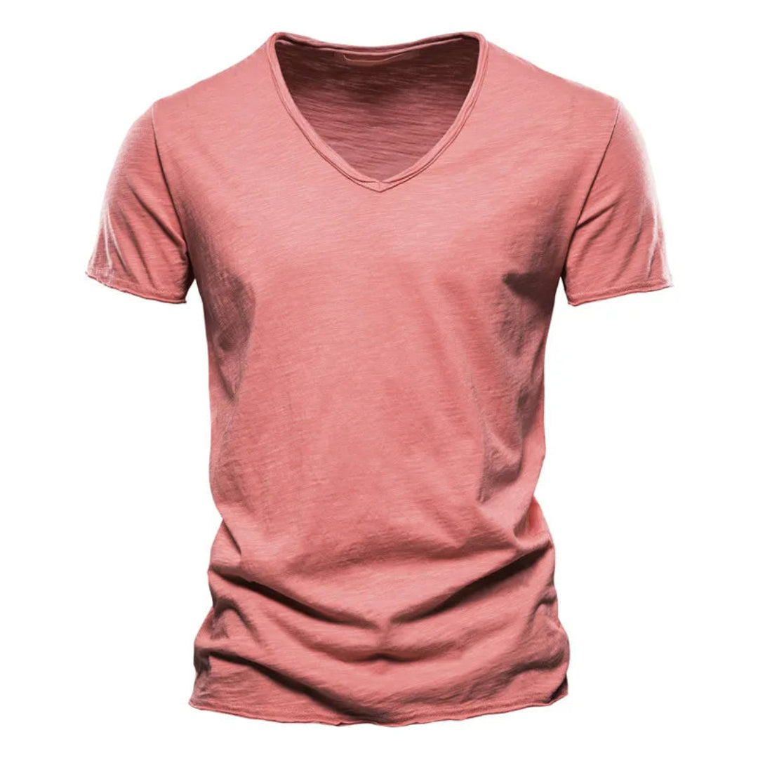 Tanner | Relaxed Fit V Neck T Shirt