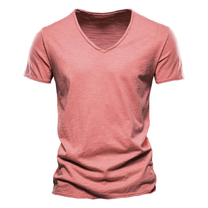 Tanner | Relaxed Fit V Neck T Shirt