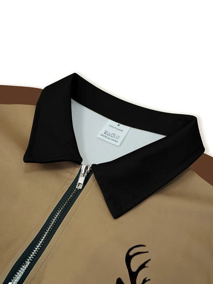 Ingram | Heritage Deer Print Pullover