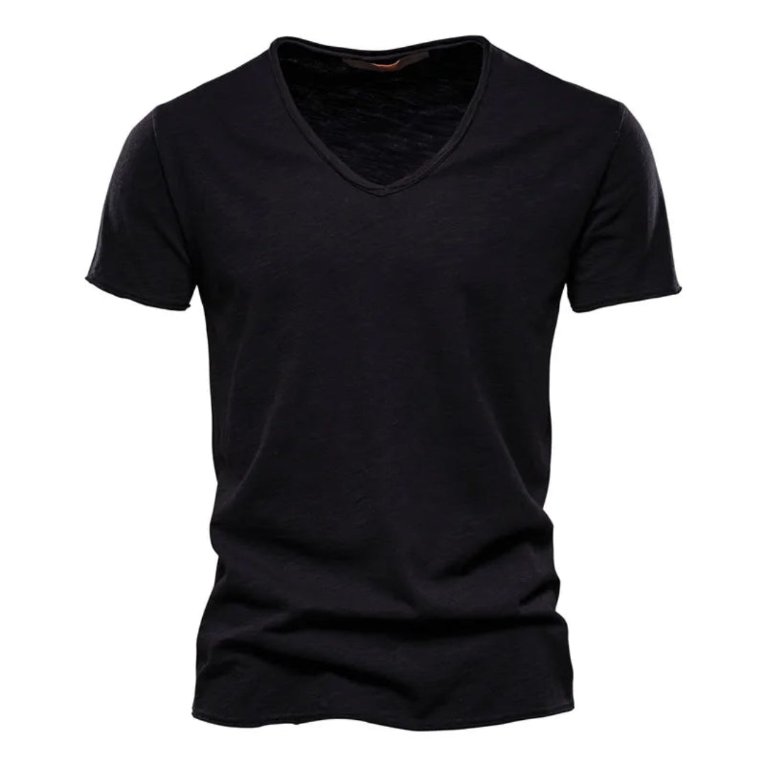 Tanner | Relaxed Fit V Neck T Shirt