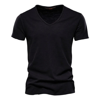 Tanner | Relaxed Fit V Neck T Shirt