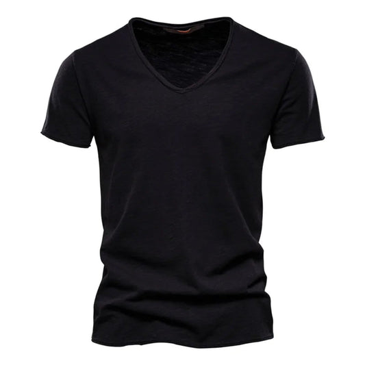 Tanner | Relaxed Fit V Neck T Shirt
