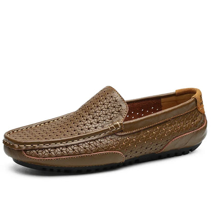 Hamish | Breathable Woven Driving Loafers