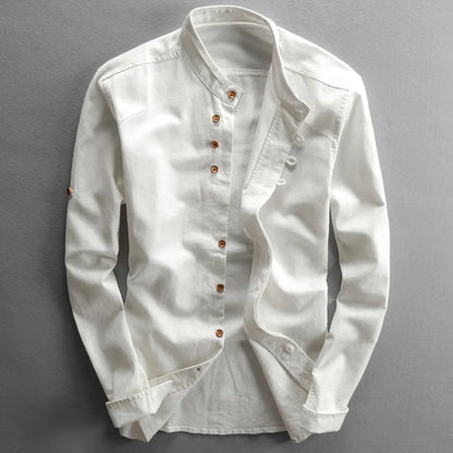 Yorke | Modern Mandarin Neck Shirt