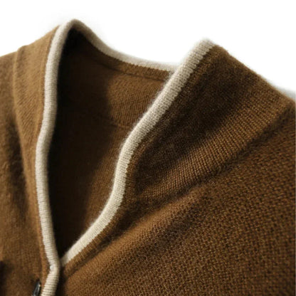 Kerith | Elegant Contrast Edge Cardigan