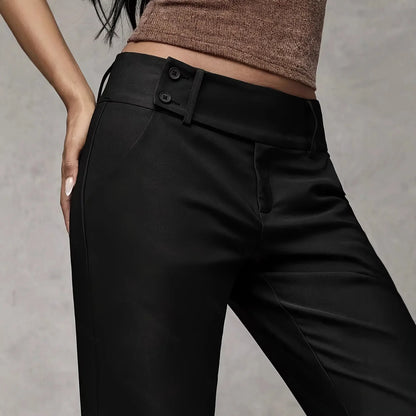 Mirevessa | High Waist Wide Leg Trousers